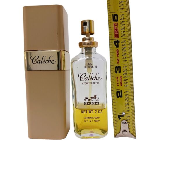 Collectible Vintage Hermes Vanity Container + Caleche EDT 2 oz, Spray Bottle - Picture 13 of 13